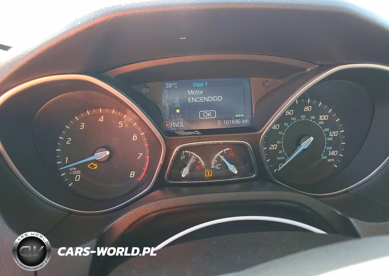 2014 Ford Focus Se VIN:1FADP3F24EL455064 - 9