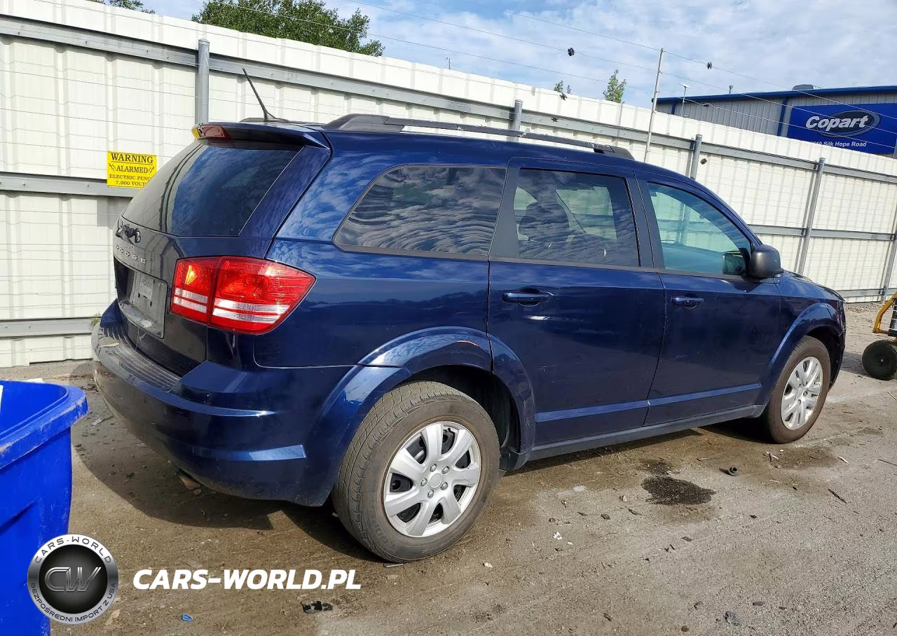 2017 Dodge Journey Se VIN:3C4PDCAB8HT691765 - 3