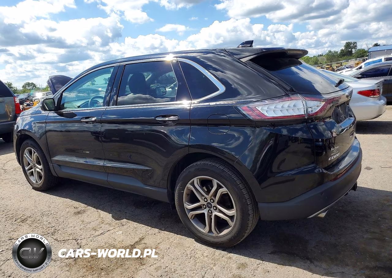 2017 Ford Edge Titanium VIN:2FMPK4K96HBB77539 - 2