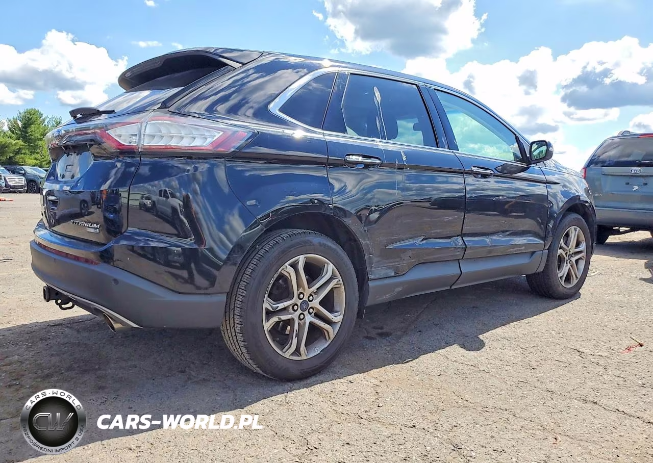 2017 Ford Edge Titanium VIN:2FMPK4K96HBB77539 - 3