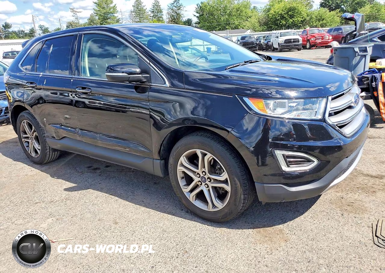 2017 Ford Edge Titanium VIN:2FMPK4K96HBB77539 - 4