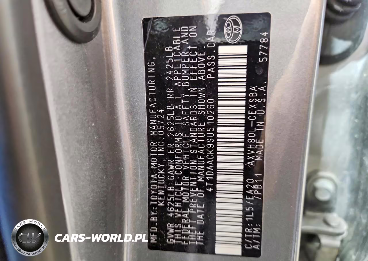2025 Toyota Camry Se VIN:4T1DAACK9SU510260 - 12