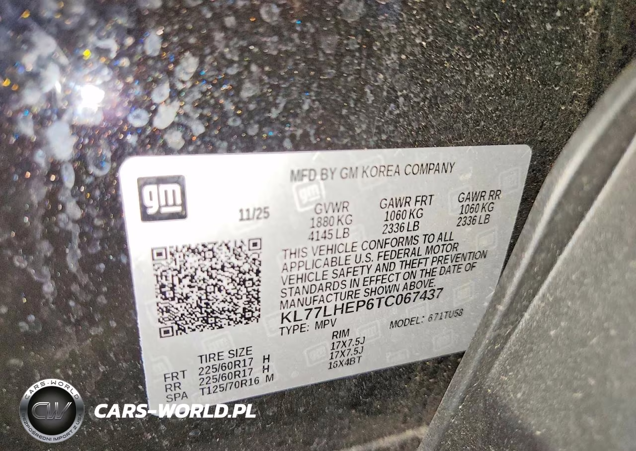 2026 Chevrolet Trax 1Lt VIN:KL77LHEP6TC067437 - 14