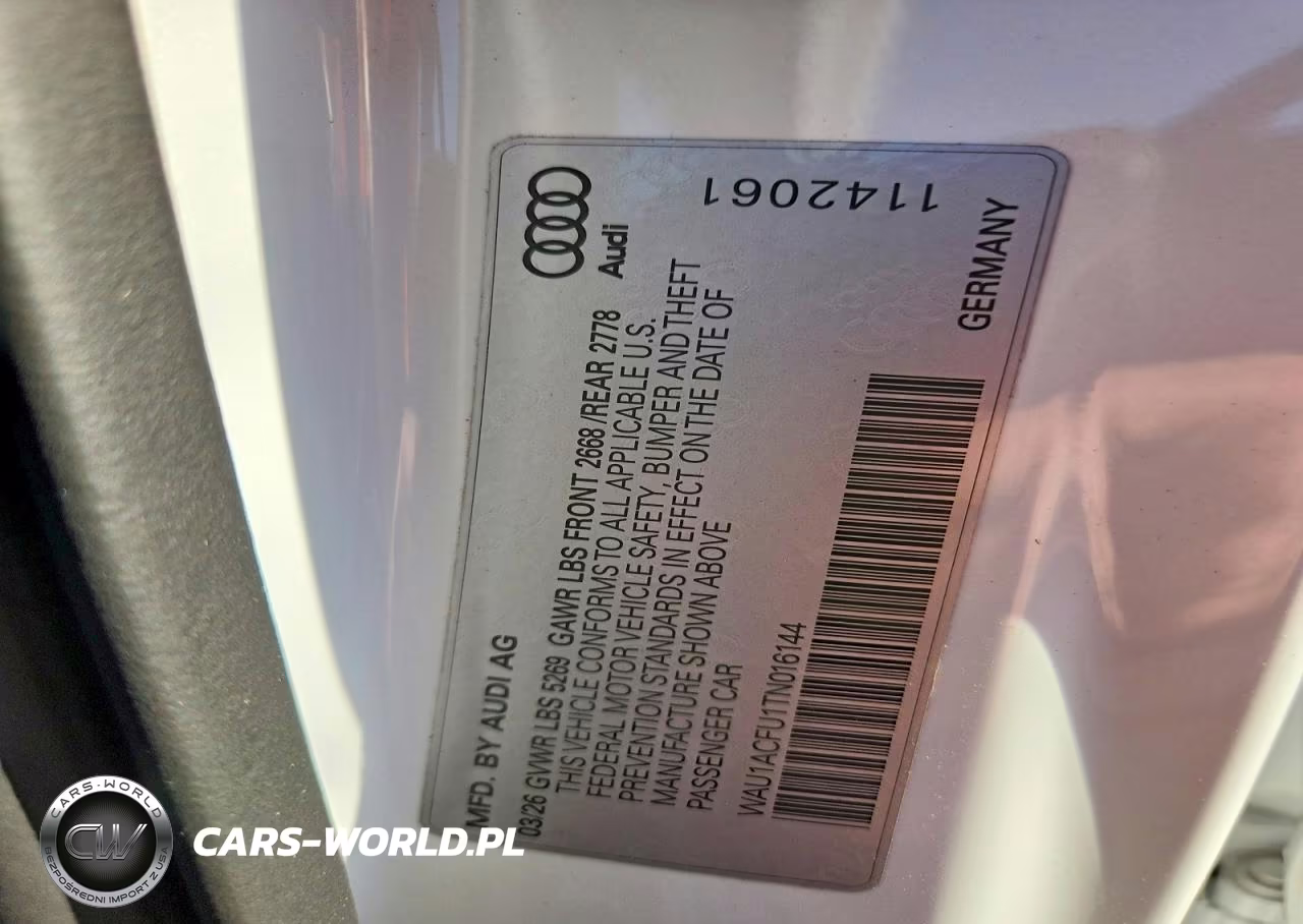2026 Audi A5 Premium VIN:WAU1ACFU1TN016144 - 12