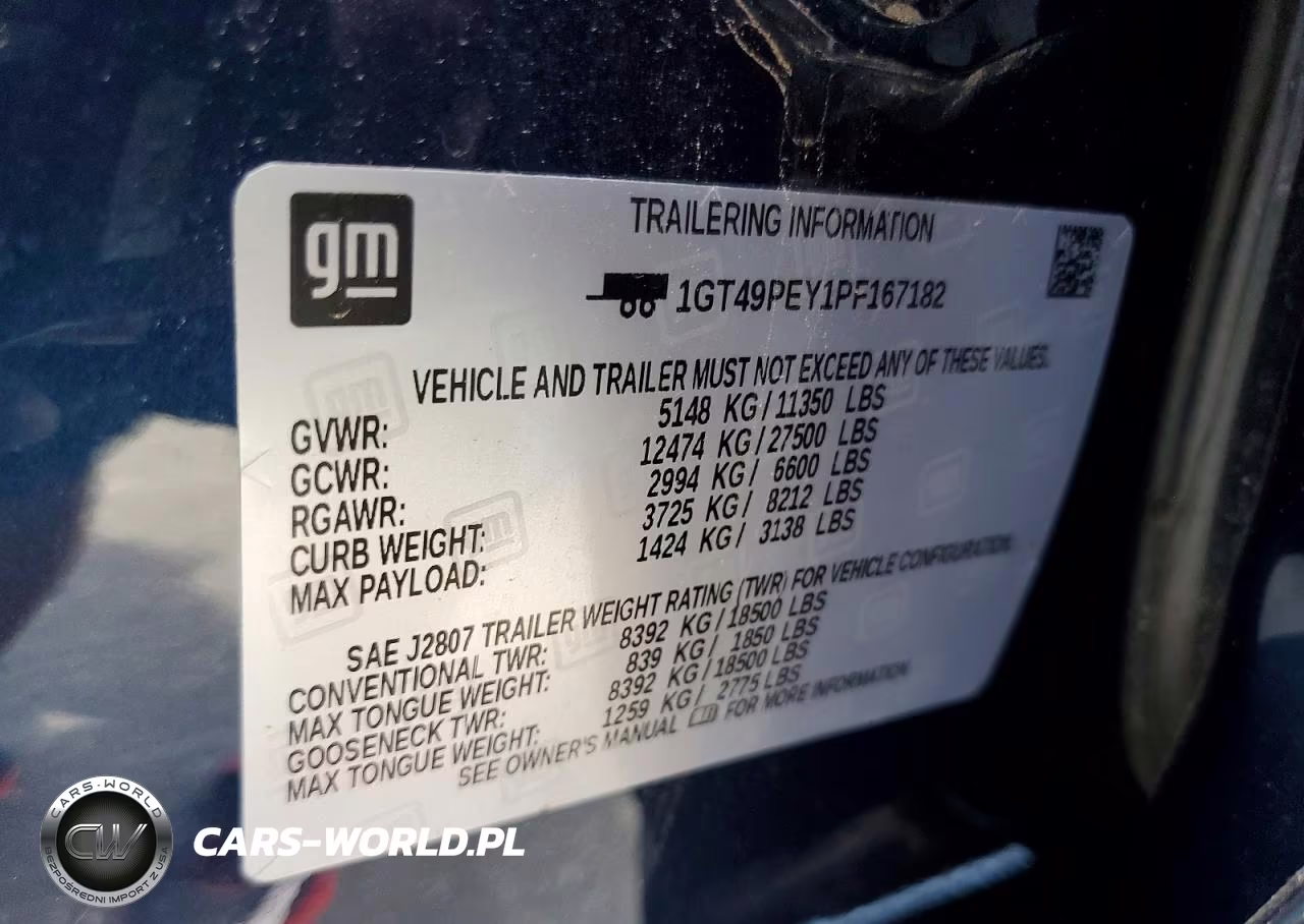 2023 GMC Sierra K2500 At4 VIN:1GT49PEY1PF167182 - 12
