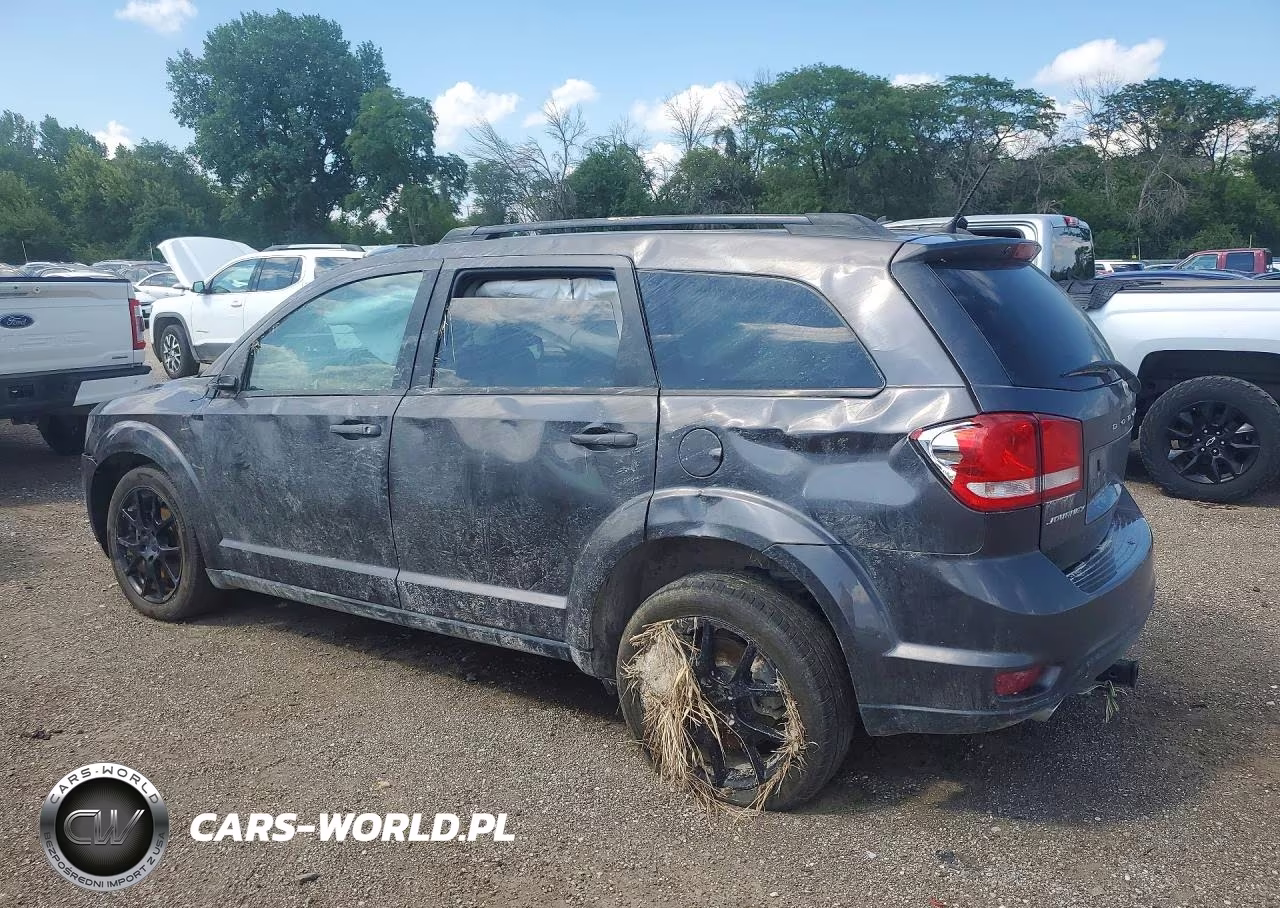2017 Dodge Journey Sxt VIN:3C4PDCBG2HT582048 - 2