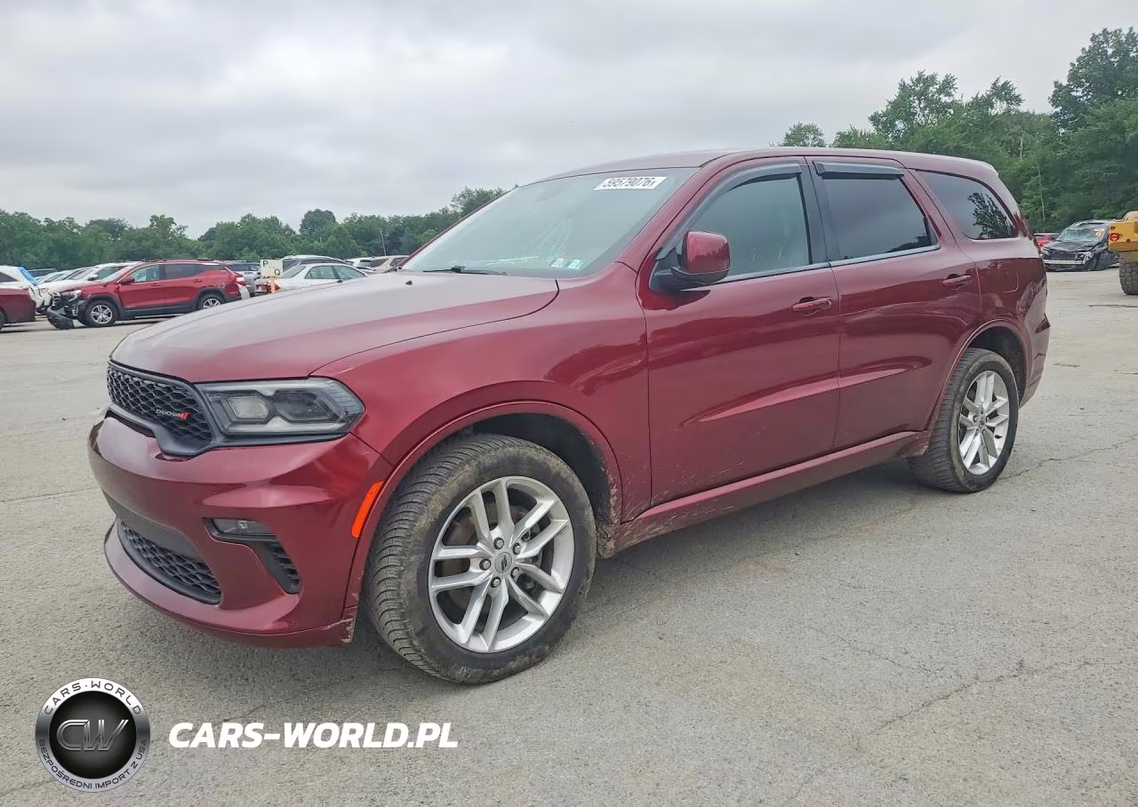 2021 Dodge Durango Gt VIN:1C4RDJDG6MC752136 - 1