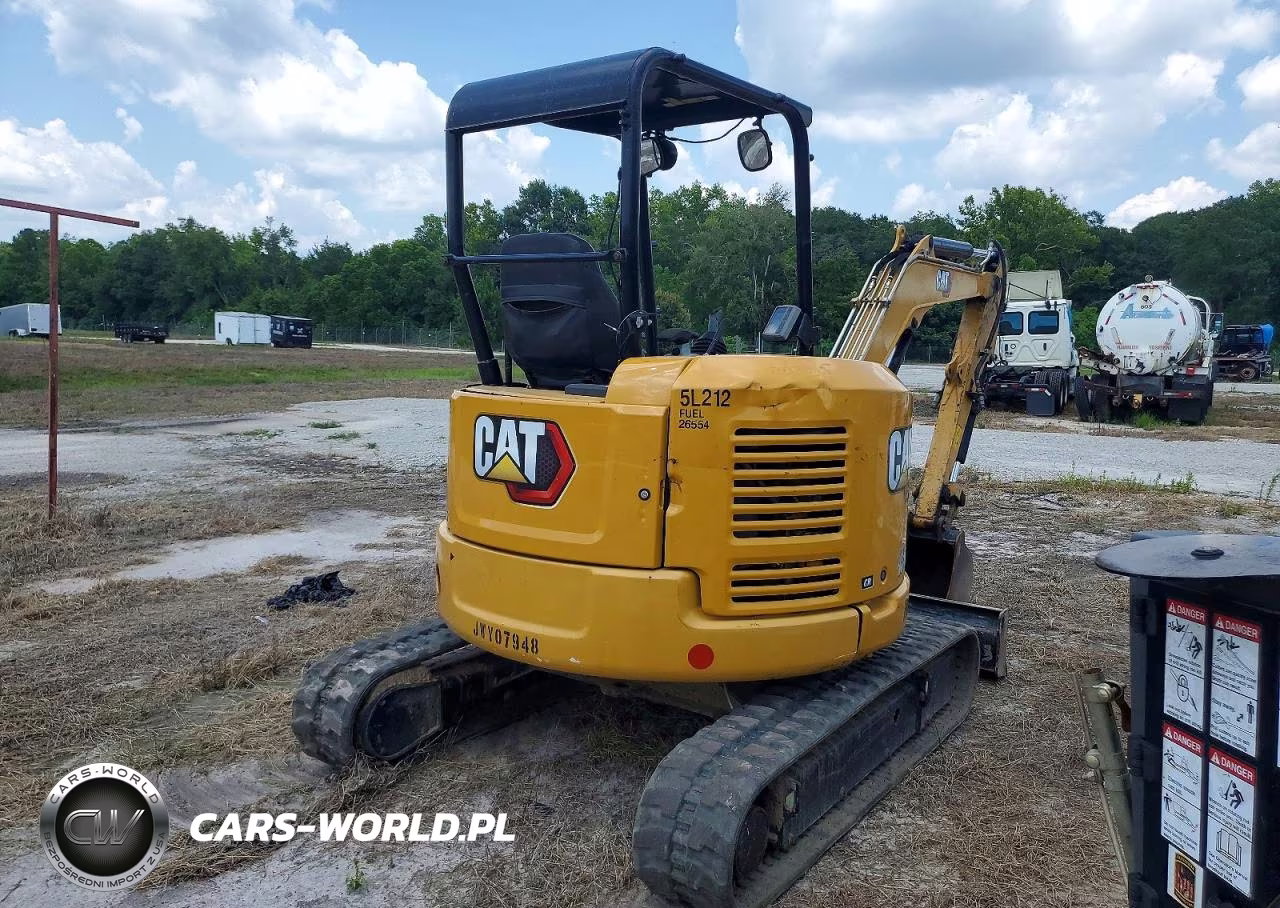 2021 Caterillar 303.5E2 Cr Excavator VIN:CAT3035AJWY07948 - 4