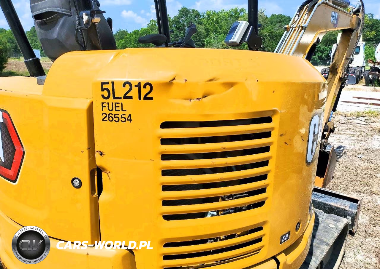 2021 Caterillar 303.5E2 Cr Excavator VIN:CAT3035AJWY07948 - 9
