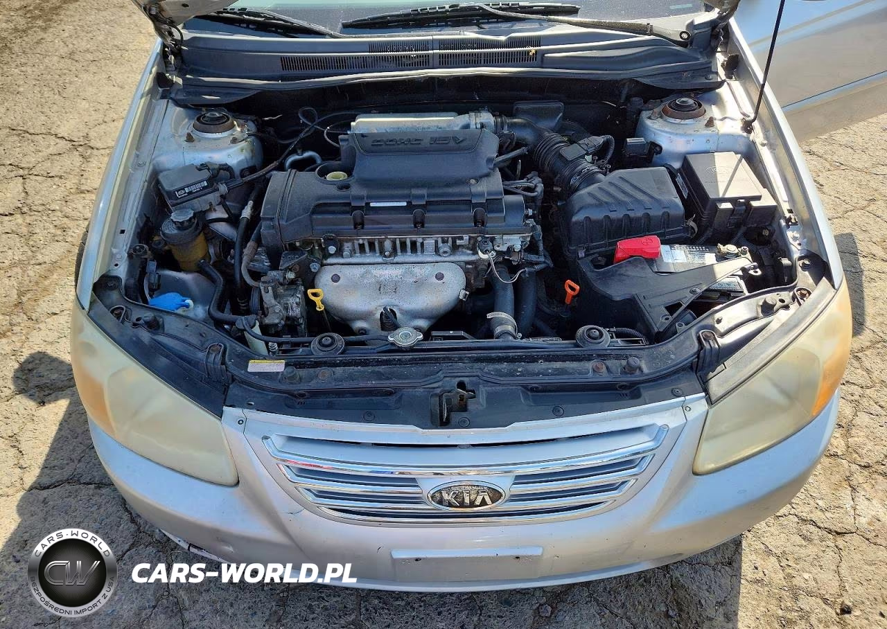2007 Kia Spectra Lx VIN:KNAFE122475452897 - 11
