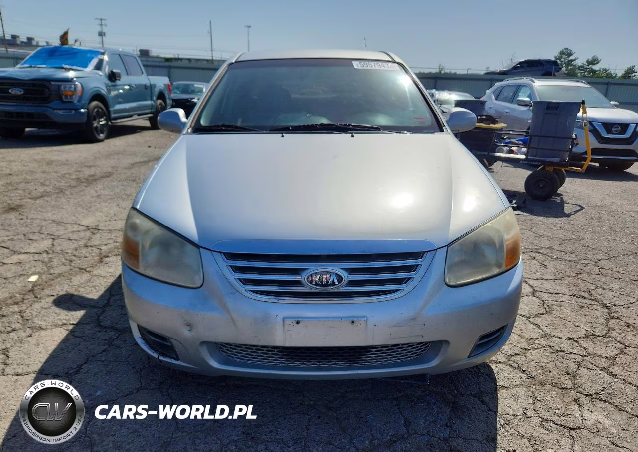2007 Kia Spectra Lx VIN:KNAFE122475452897 - 5