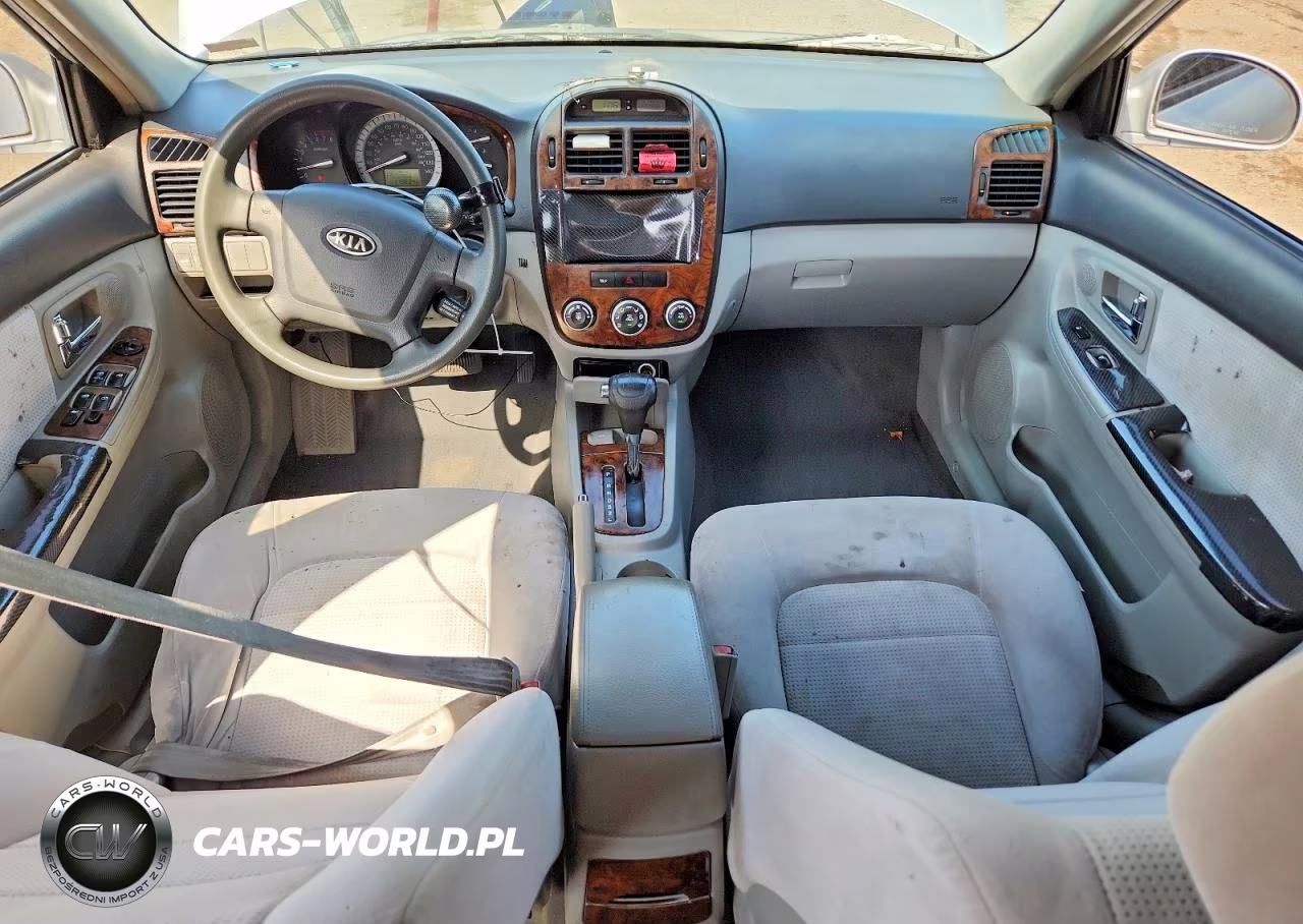 2007 Kia Spectra Lx VIN:KNAFE122475452897 - 8