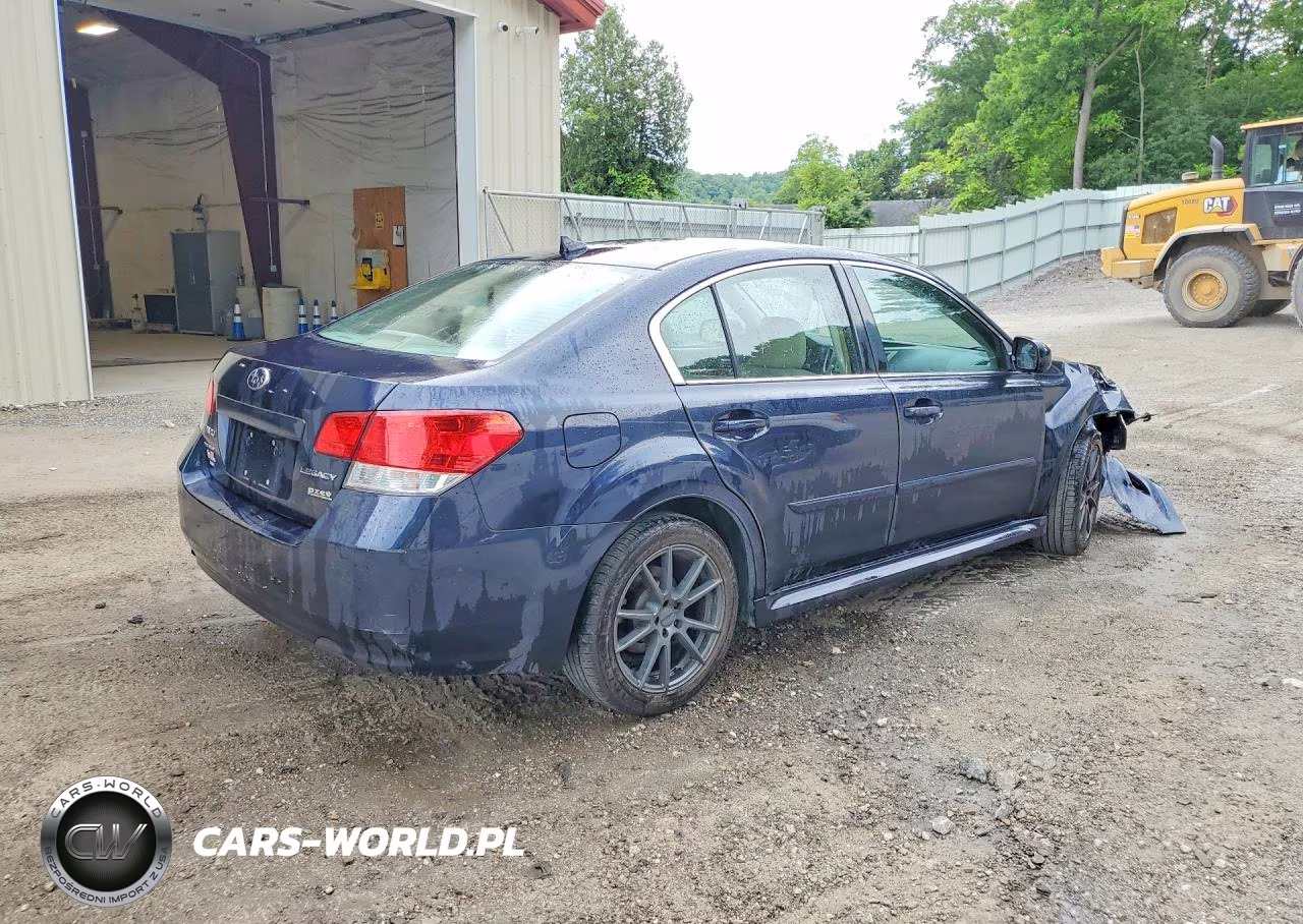 2012 Subaru Legacy 2.5I Limited VIN:4S3BMBK67C3031629 - 3