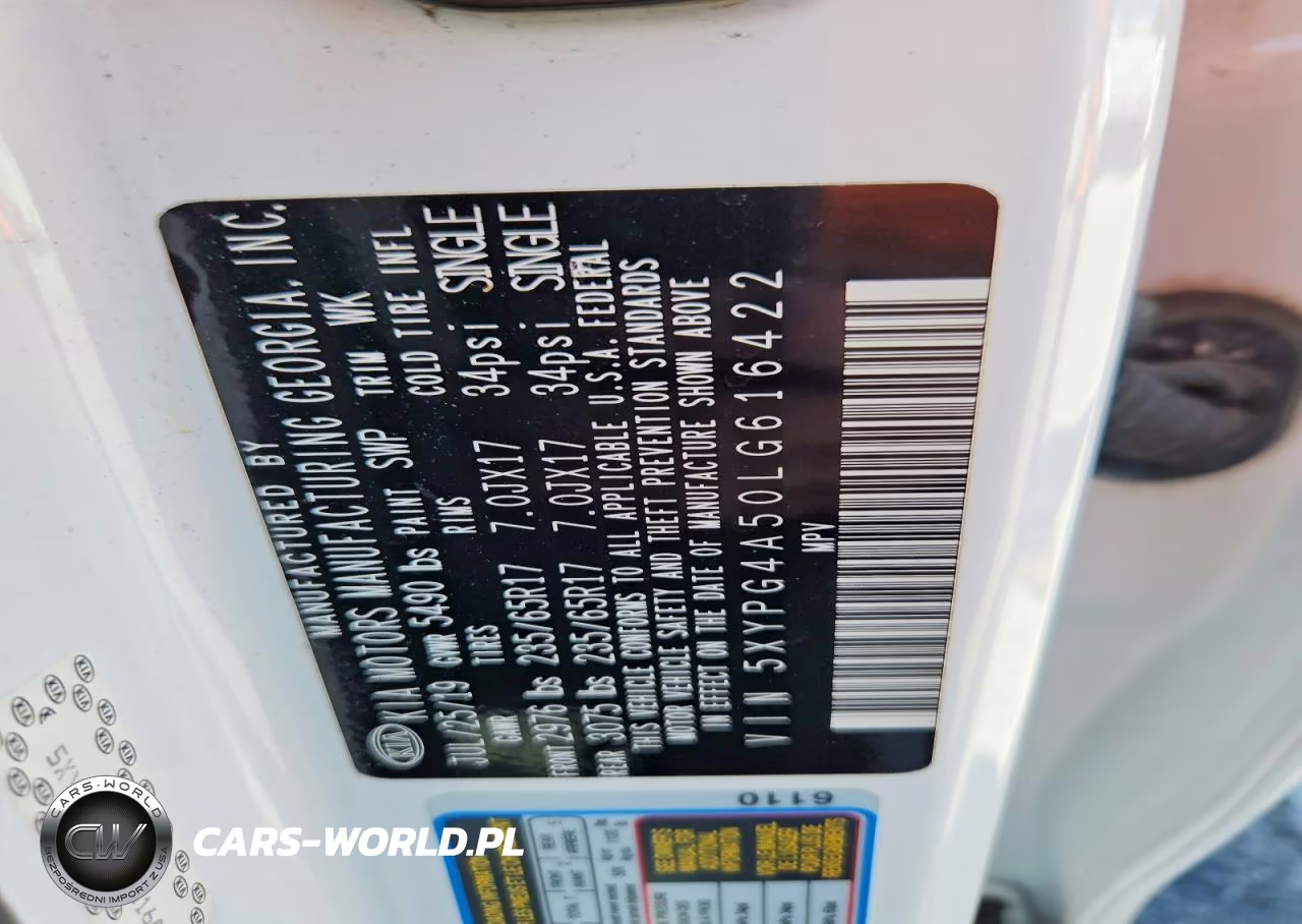 2020 Kia Sorento S VIN:5XYPG4A50LG616422 - 13