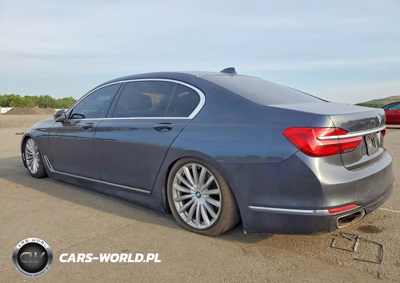 2016 BMW 740 I VIN:WBA7E2C55GG714451 - 2