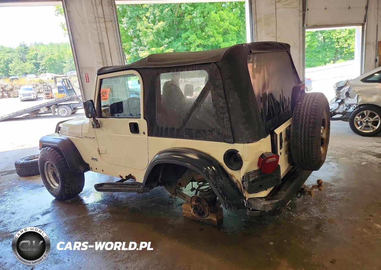 1998 Jeep Wrangler - Tj Se VIN:1J4FY29P4WP756956 - 2