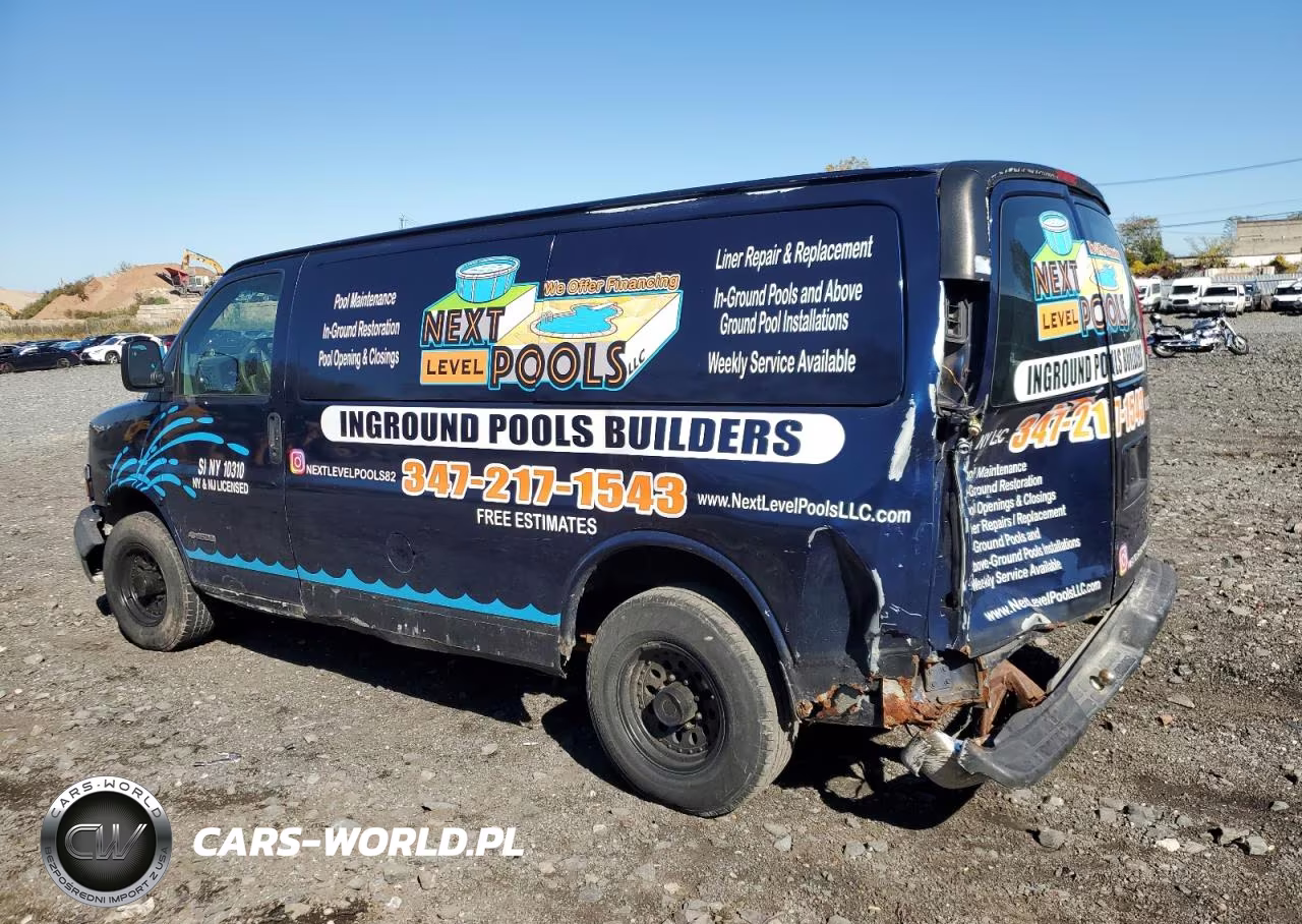 2003 Chevrolet Express Utility - Service Van VIN:1GCHG35U931136105 - 2