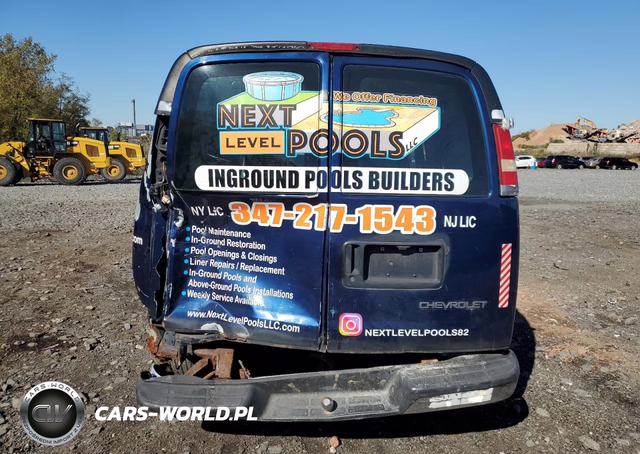 2003 Chevrolet Express Utility - Service Van VIN:1GCHG35U931136105 - 6