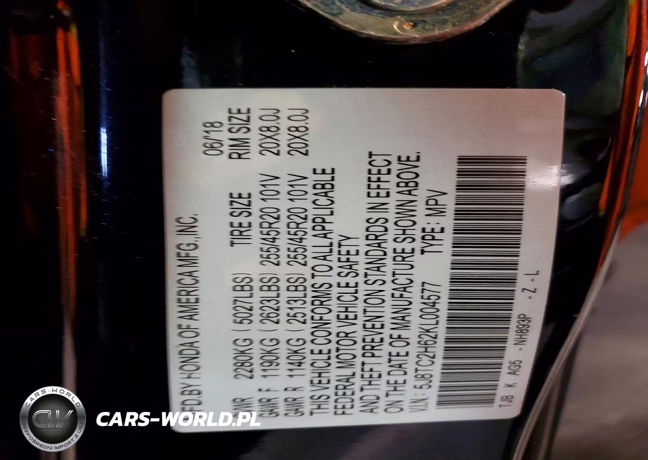 2019 Acura Rdx A-Spec VIN:5J8TC2H62KL004577 - 13