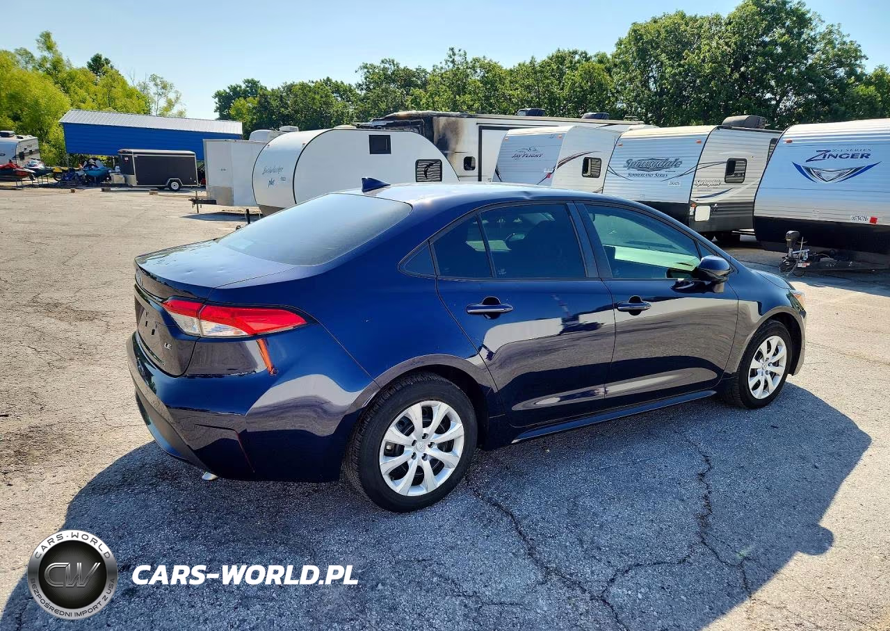 2022 Toyota Corolla Le VIN:5YFEPMAE2NP283467 - 3