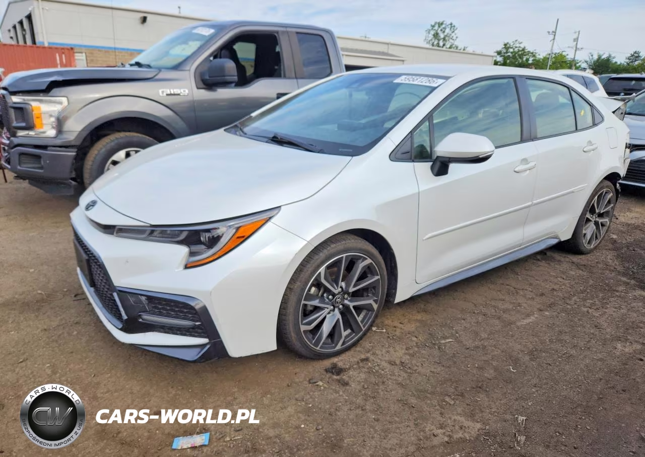 2022 Toyota Corolla Se VIN:JTDS4MCE2N3505085 - 1