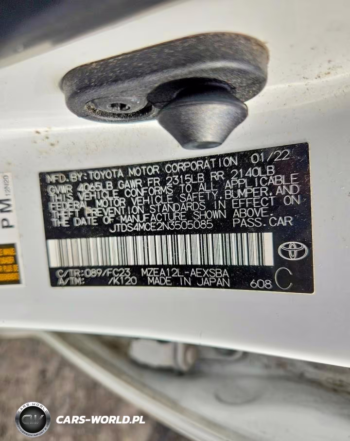 2022 Toyota Corolla Se VIN:JTDS4MCE2N3505085 - 13