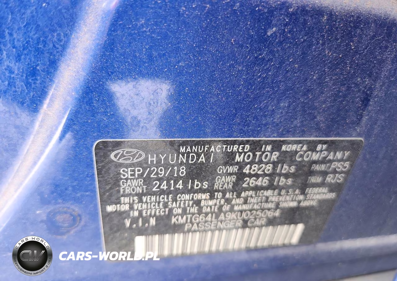 2019 Genesis G70 Advanced VIN:KMTG64LA9KU025064 - 12
