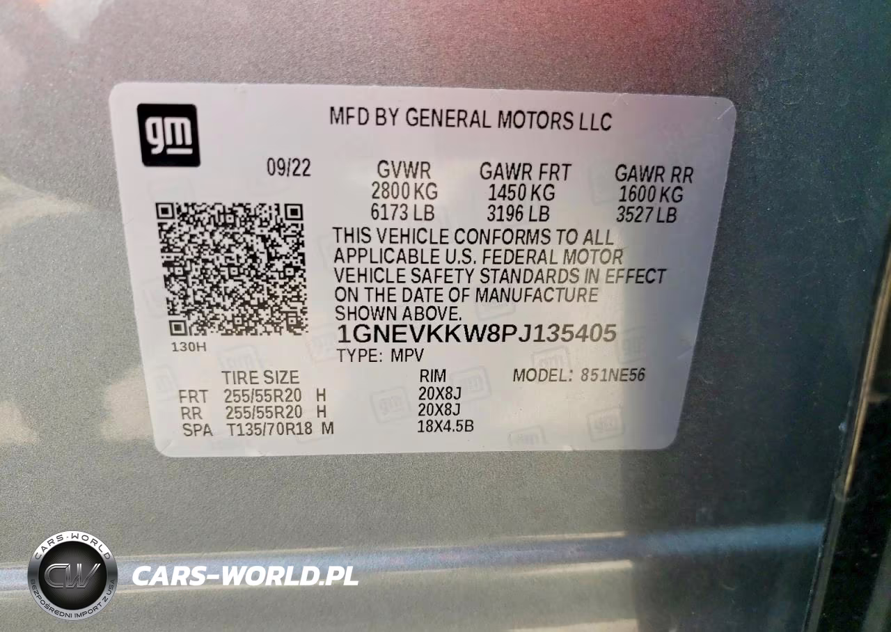 2023 Chevrolet Traverse Premier VIN:1GNEVKKW8PJ135405 - 13