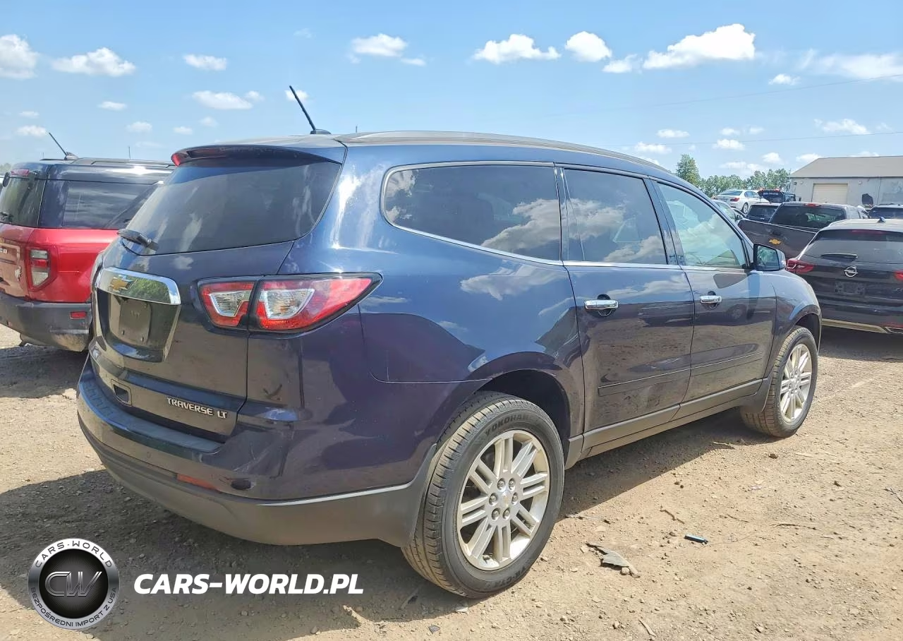 2015 Chevrolet Traverse Lt VIN:1GNKRGKD1FJ188061 - 3
