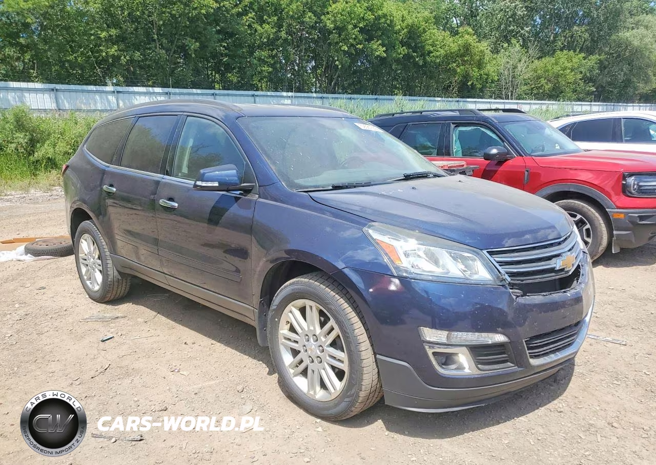 2015 Chevrolet Traverse Lt VIN:1GNKRGKD1FJ188061 - 4