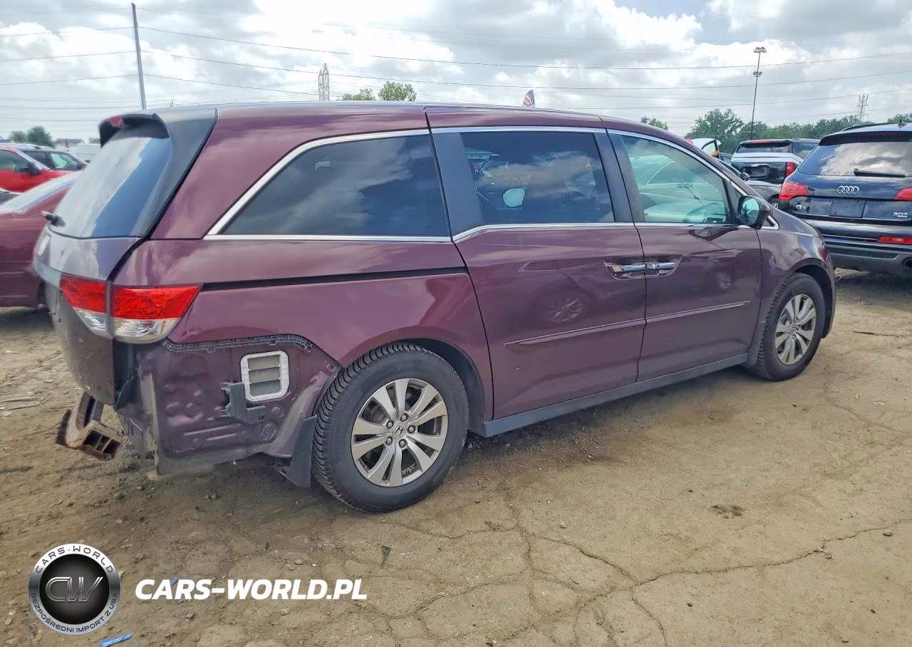 2015 Honda Odyssey Ex VIN:5FNRL5H4XFB007440 - 3