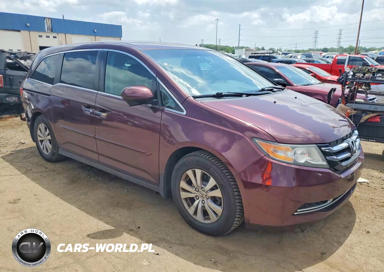 2015 Honda Odyssey Ex VIN:5FNRL5H4XFB007440 - 4