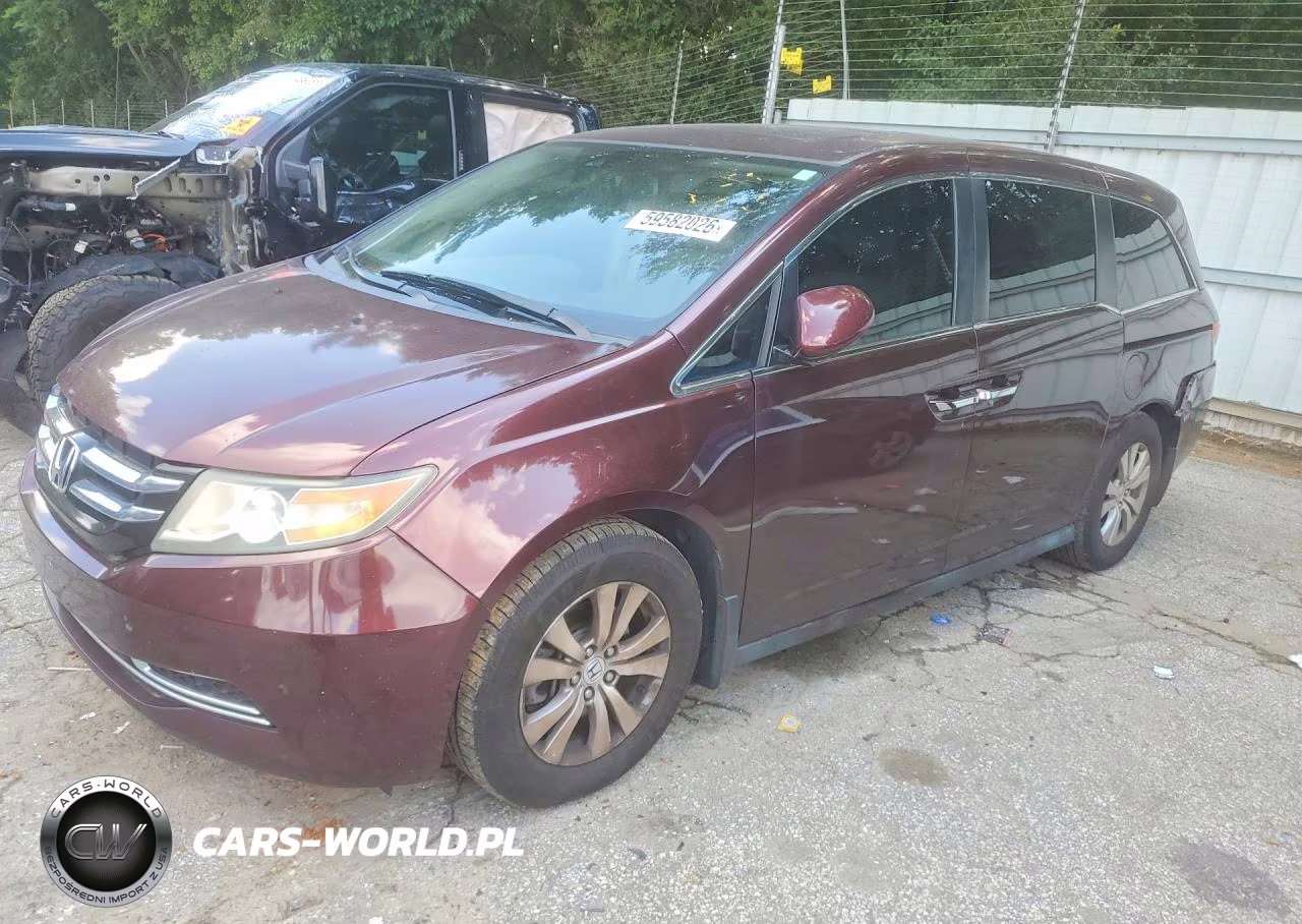 2015 Honda Odyssey Exl – zdjęcie 1 z 13