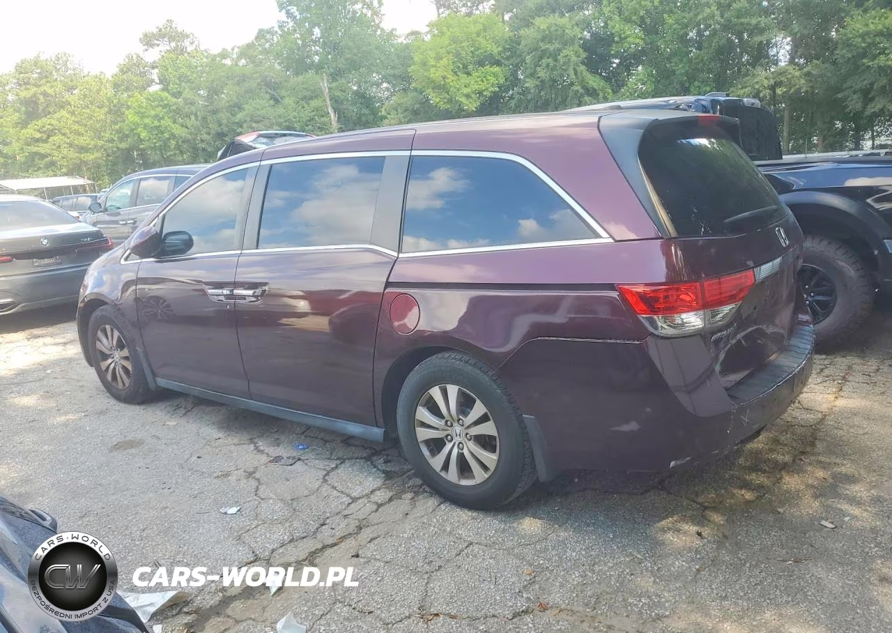 2015 Honda Odyssey Exl VIN:5FNRL5H65FB101887 - 2