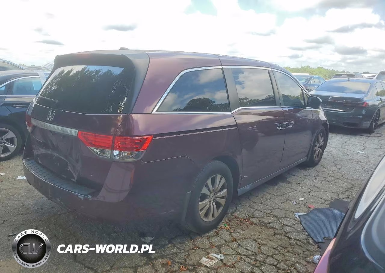 2015 Honda Odyssey Exl VIN:5FNRL5H65FB101887 - 3