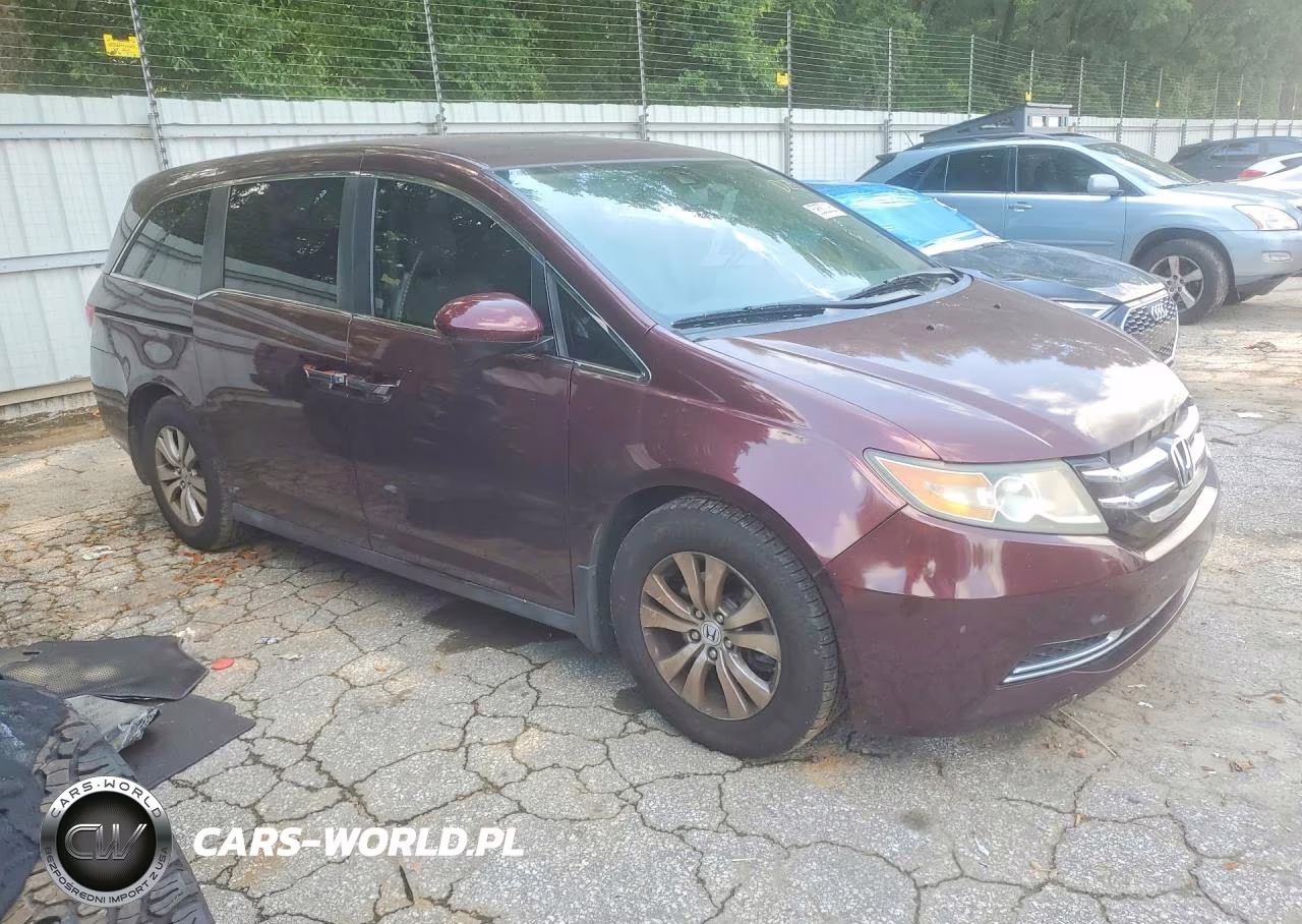 2015 Honda Odyssey Exl VIN:5FNRL5H65FB101887 - 4