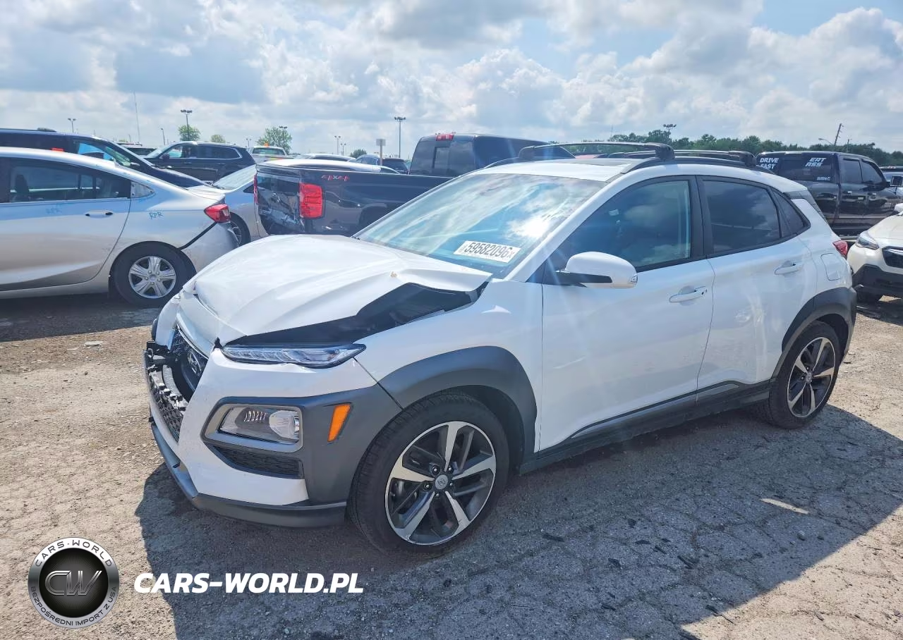 2021 Hyundai Kona Limited VIN:KM8K33A50MU711011 - 1