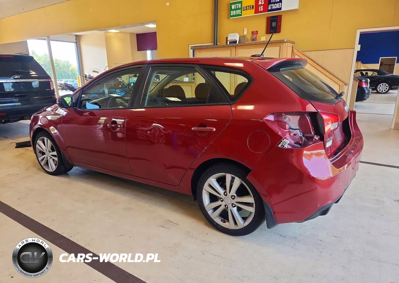 2011 Kia Forte Sx VIN:KNAFW5A36B5335099 - 2