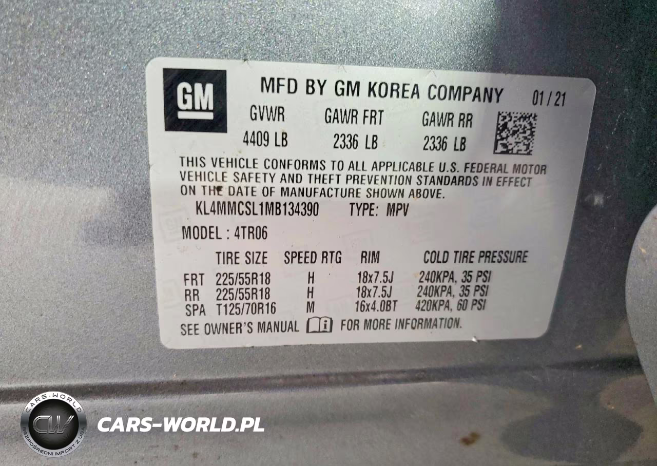 2021 Buick Encore Gx Preferred VIN:KL4MMCSL1MB134390 - 12