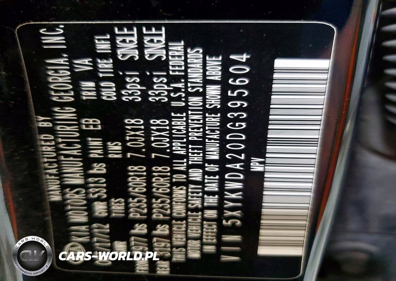 2013 Kia Sorento Sx VIN:5XYKWDA20DG395604 - 14