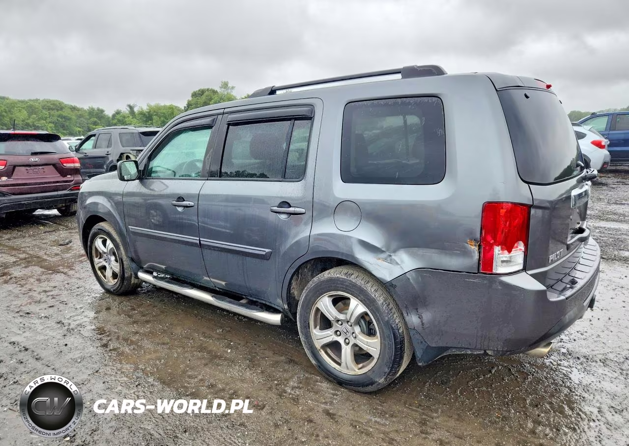 2012 Honda Pilot Exl VIN:5FNYF4H50CB068894 - 2