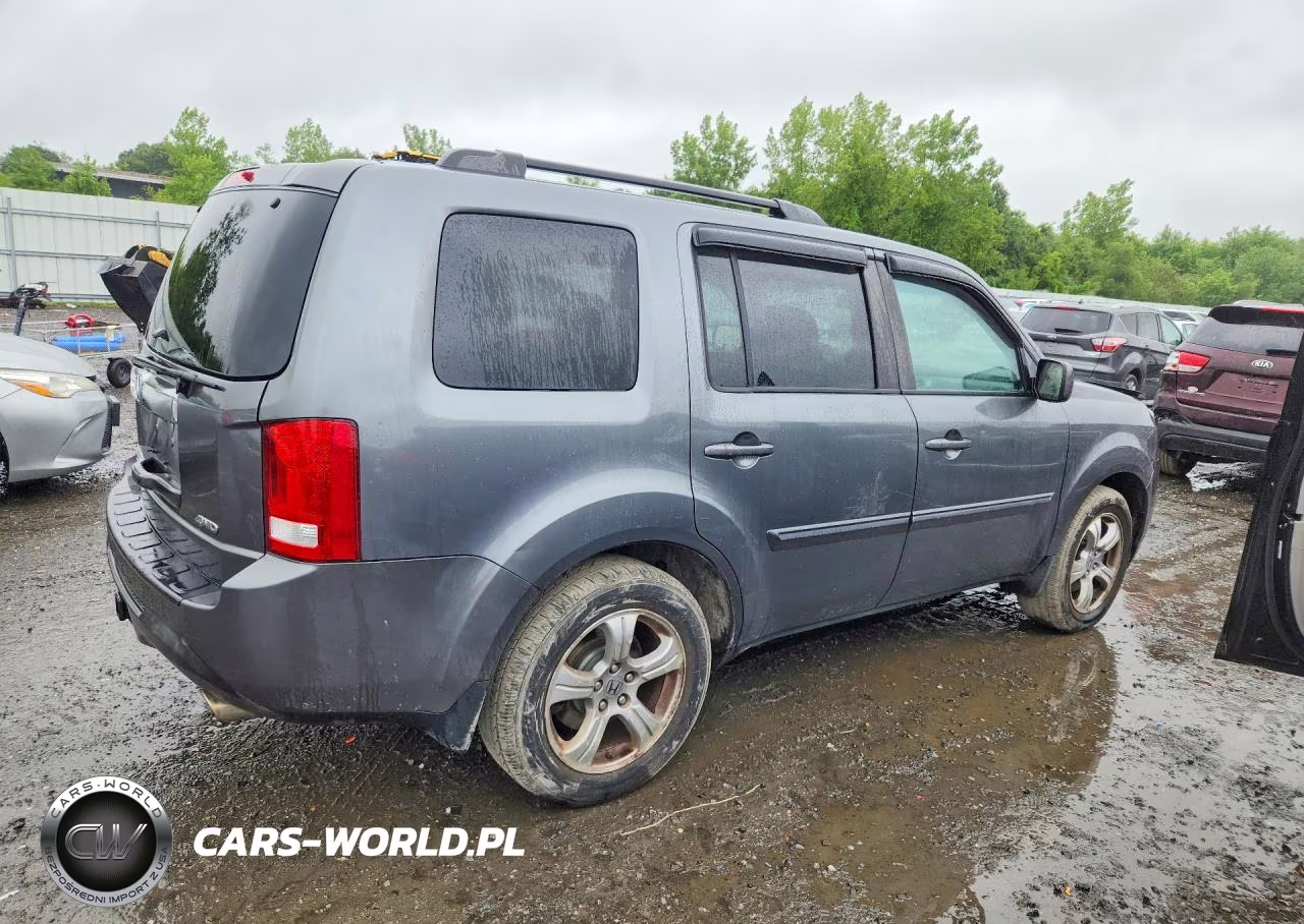 2012 Honda Pilot Exl VIN:5FNYF4H50CB068894 - 3