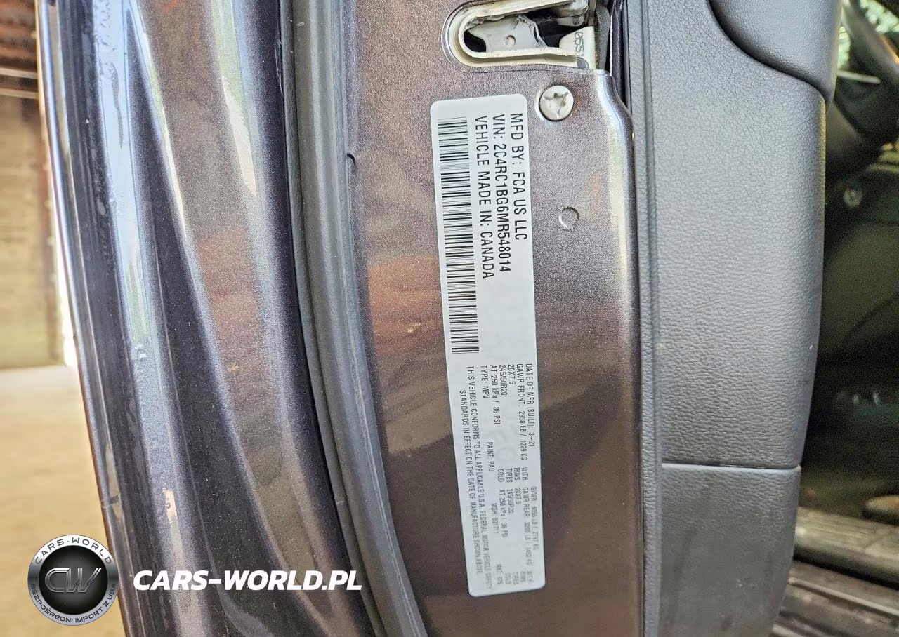 2021 Chrysler Pacifica Touring L VIN:2C4RC1BG6MR548014 - 13