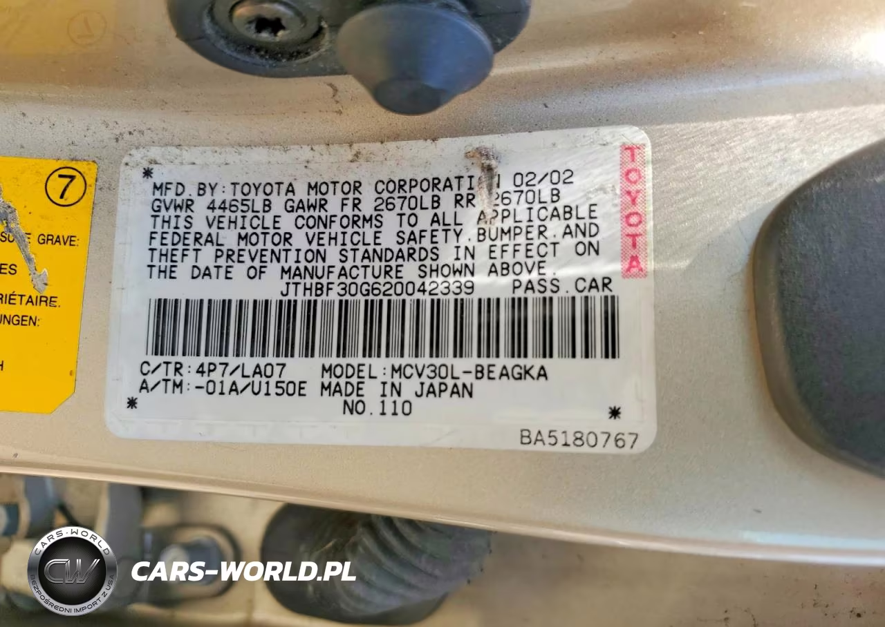 2002 Lexus Es 300 VIN:JTHBF30G620042339 - 13