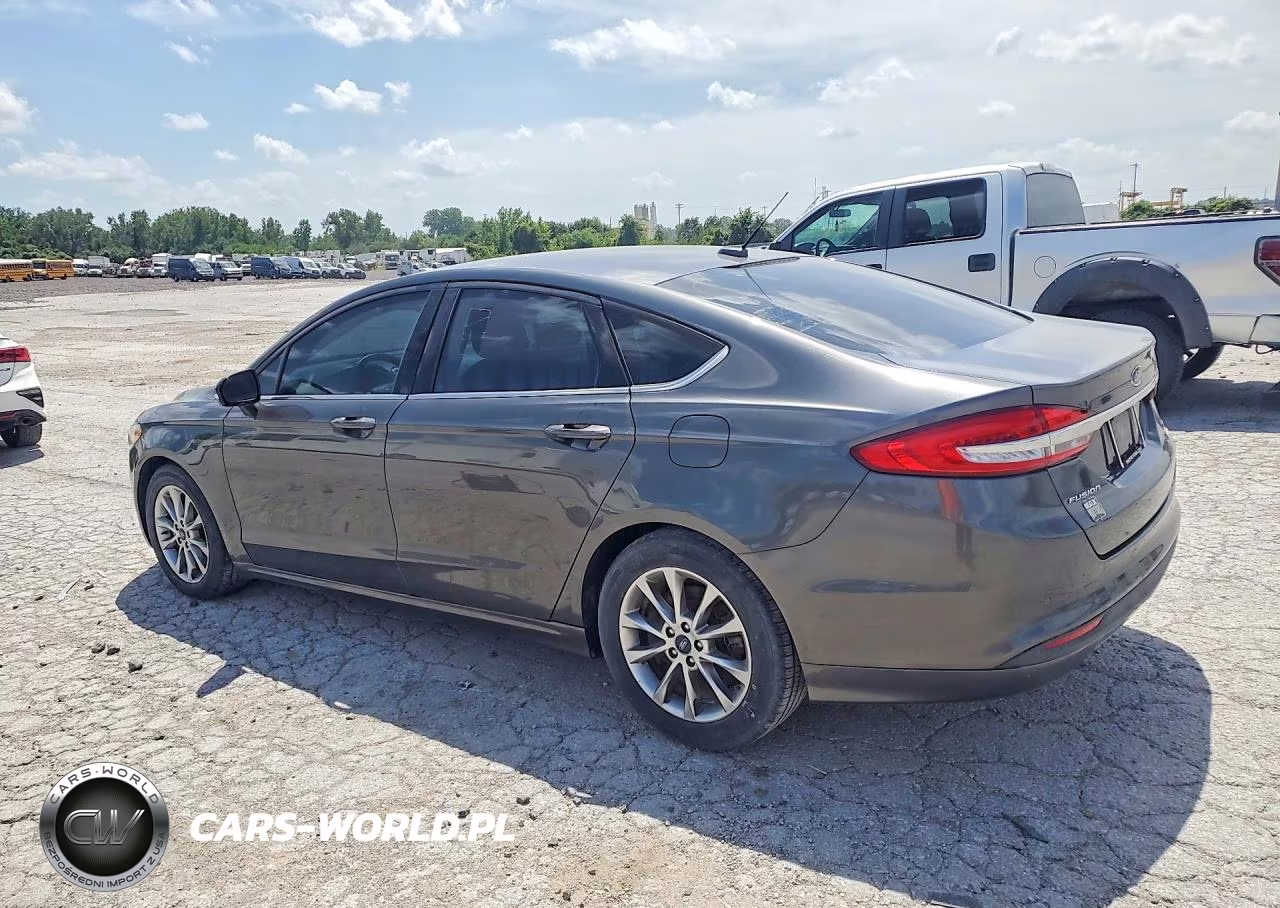 2017 Ford Fusion Se VIN:3FA6P0HD1HR316571 - 2