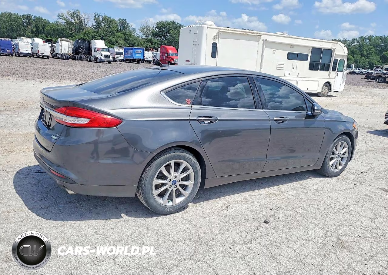 2017 Ford Fusion Se VIN:3FA6P0HD1HR316571 - 3