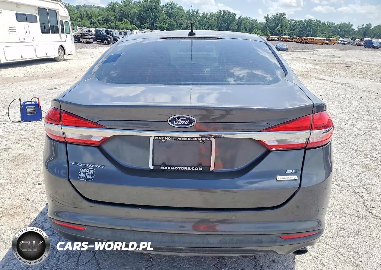 2017 Ford Fusion Se VIN:3FA6P0HD1HR316571 - 6