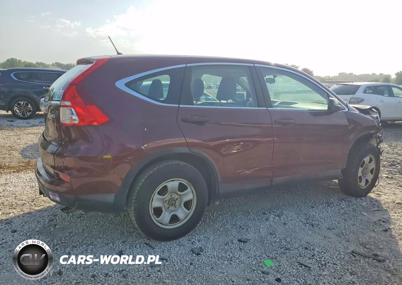 2015 Honda Cr-V Lx VIN:5J6RM4H36FL102602 - 3