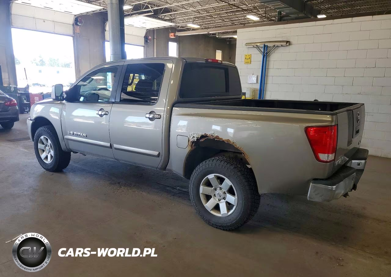 2006 Nissan Titan Xe Ffv VIN:1N6BA07B06N573616 - 2