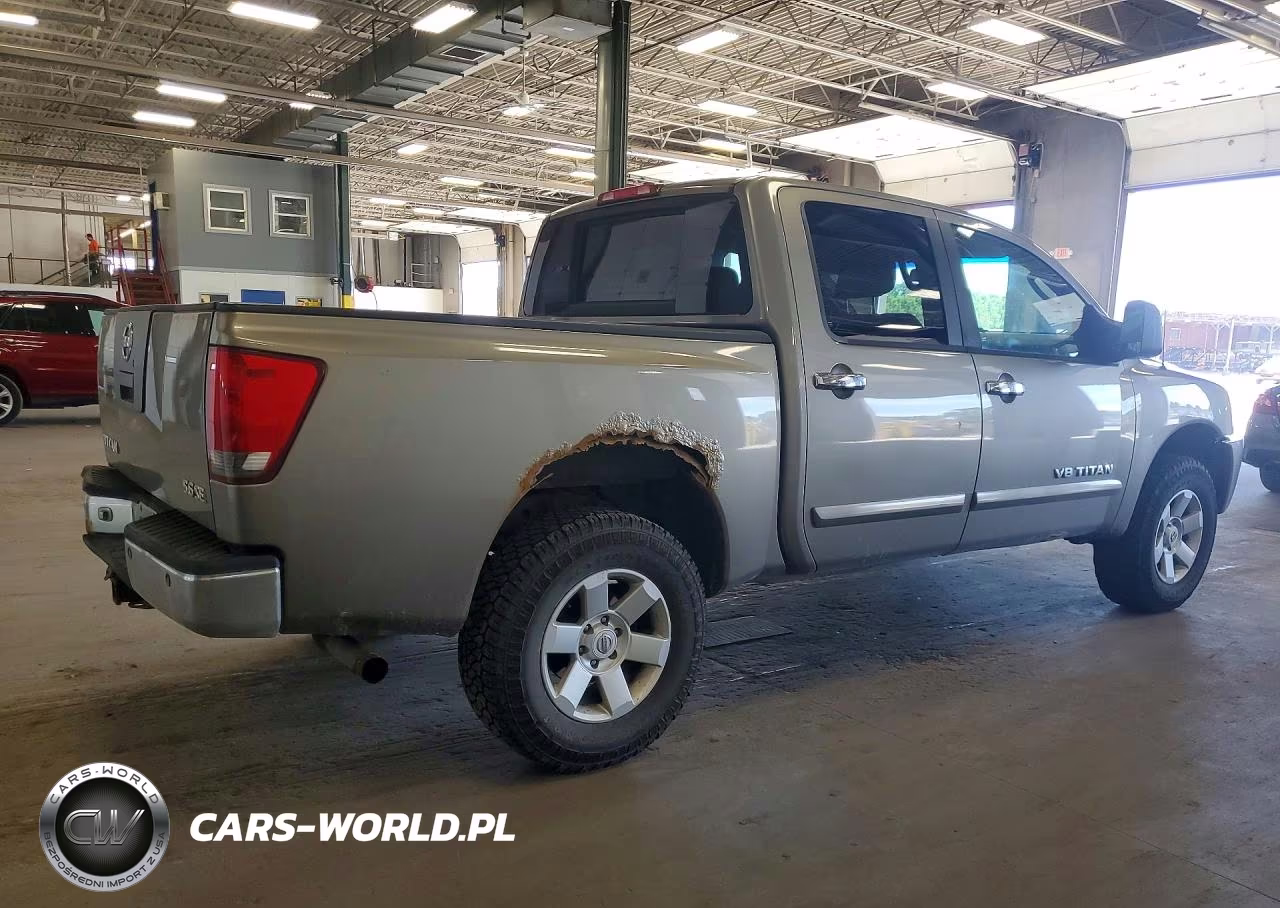 2006 Nissan Titan Xe Ffv VIN:1N6BA07B06N573616 - 3